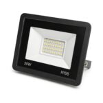 VenCore 9010-50005 - Floodlight LED 30W 120° 185-265V DW - Προβολέας LED Slim Series VenCore 120° Μοίρες 30 Watt 185-265 Volt 3000 Lumens - Αδιάβροχος IP66 - Φυσικό Λευκό 4500K - Μ16.2xΠ12.2xΥ3cm