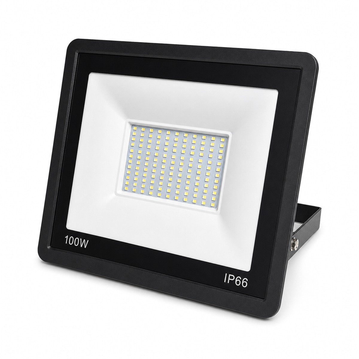 69f34d9eabea0_9010-50011-01 VenCore 9010-50011 - Floodlight LED 100W 120° 185-265V DW - Προβολέας LED Slim Series VenCore 120° Μοίρες 100 Watt 185-265 Volt 10000 Lumens - Αδιάβροχος IP66 - Φυσικό Λευκό 4500K - Μ21.5xΠ16.2xΥ3.5cm - Image 1
