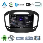 VenCore 3236-10005-0064B - Οθόνη Multimedia Android 15 9" PX5S Octa-Core 2GB/32GB IPS με Πρόσοψη, CarPlay, Android Auto και Υποστήριξη Κάμερας 360° για Opel Insignia 2014-2017 – Μαύρη