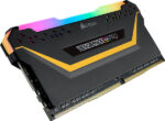 Corsair Vengeance RGB Pro DDR4 32GB RAM με 2x16GB Modules και Ταχύτητα 3200 για Desktop CMW32GX4M2E3200C16