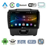 VenCore 3236-10007-0273B - Οθόνη Multimedia Android 15 9" 9109A MTK6762 Octa-Core 2GB/32GB IPS με Πρόσοψη, CarPlay, Android Auto και Υποστήριξη Κάμερας Οπισθοπορείας AHD για Isuzu D-MAX 2012-2019 – Μαύρη