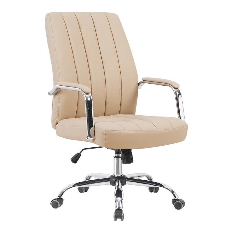 Καρέκλα γραφείου διευθυντή Mido pakoworld pu cappuccino 58x71x100-106εκ Καρέκλα γραφείου διευθυντή Mido pu cappuccino 58x71x100-106εκ - Image 1
