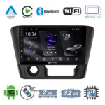 VenCore 3236-10005-0439B - Οθόνη Multimedia Android 15 9" PX5S Octa-Core 2GB/32GB IPS με Πρόσοψη, CarPlay, Android Auto και Υποστήριξη Κάμερας 360° για Mitsubishi Lancer 1995-2001 – Μαύρη
