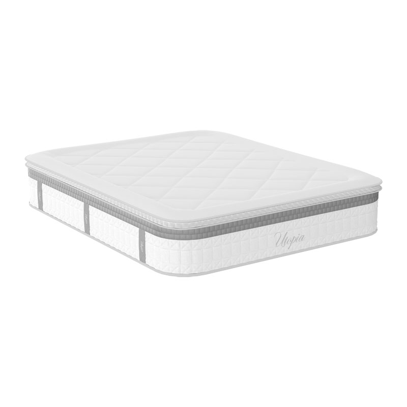 Στρώμα Utopia pakoworld pocket spring με ανώστρωμα 30-32cm 150x200εκ Στρώμα Utopia pocket spring με ανώστρωμα 30-32cm 150x200εκ - Image 1