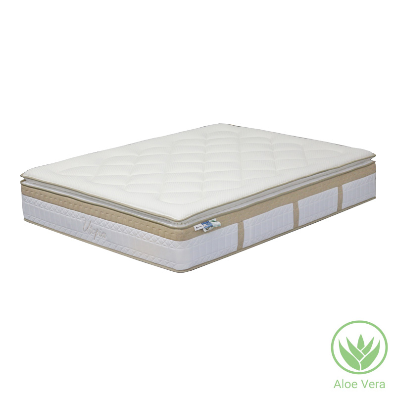 Στρώμα Utopia pakoworld pocket spring με aloe vera και ανώστρωμα 30-32cm 150x200εκ Στρώμα Utopia pocket spring με aloe vera και ανώστρωμα 30-32cm 150x200εκ - Image 1
