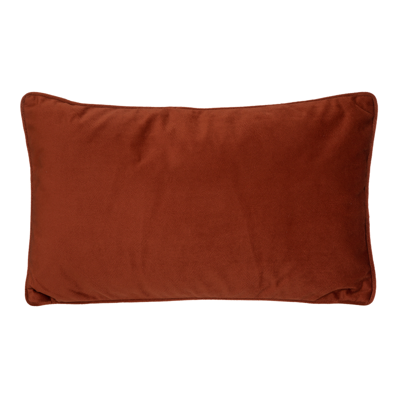 Μαξιλάρι διακοσμητικό Lubel pakoworld ύφασμα σε terracotta απόχρωση 30x50εκ Μαξιλάρι διακοσμητικό Lubel ύφασμα σε terracotta απόχρωση 30x50εκ - Image 1