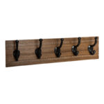 Κρεμάστρα Terty mdf σε καρυδί απόχρωση 50x8.5x13εκ
