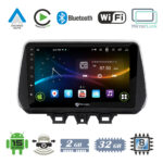 VenCore 3236-10007-0504B - Οθόνη Multimedia Android 15 9" 9109A MTK6762 Octa-Core 2GB/32GB IPS με Πρόσοψη, CarPlay, Android Auto και Υποστήριξη Κάμερας Οπισθοπορείας AHD για Hyundai Tucson 2019-2021 – Μαύρη