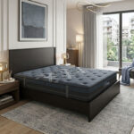 Κρεβάτι με στρώμα Athos-Resty wenge 160x200εκ