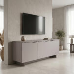 Έπιπλο τηλεόρασης Beldon taupe 150x42x55εκ