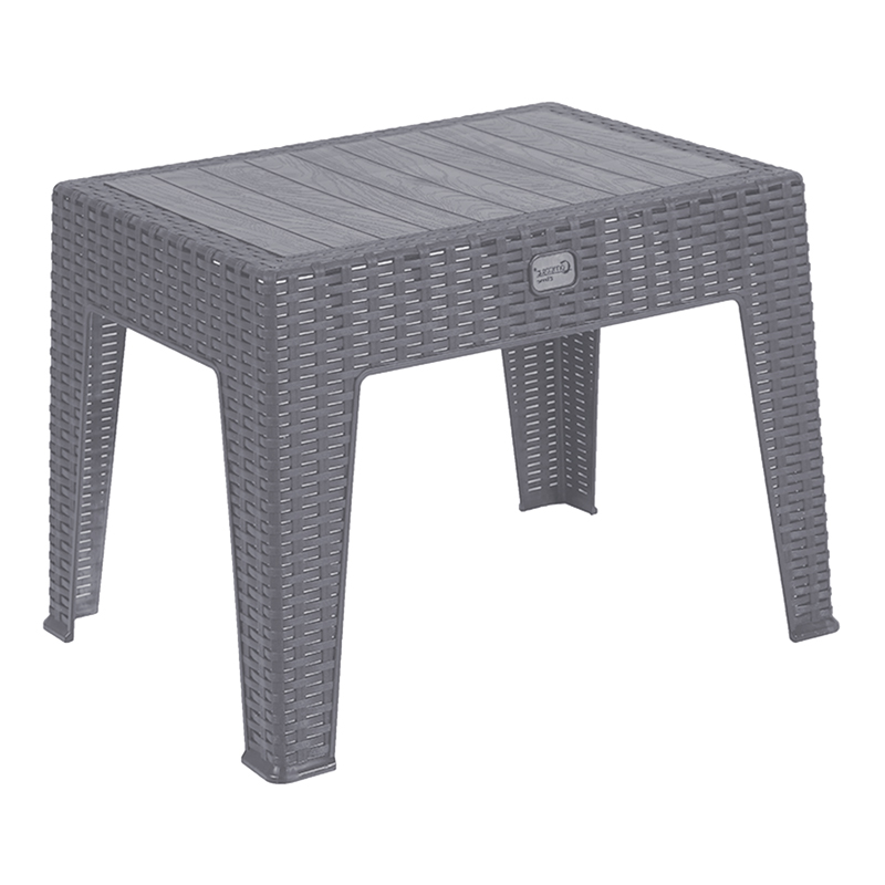 Τραπέζι Cosmic pakoworld PP ανθρακί 55x40x43.5εκ Τραπέζι Cosmic PP ανθρακί 55x40x43.5εκ - Image 1