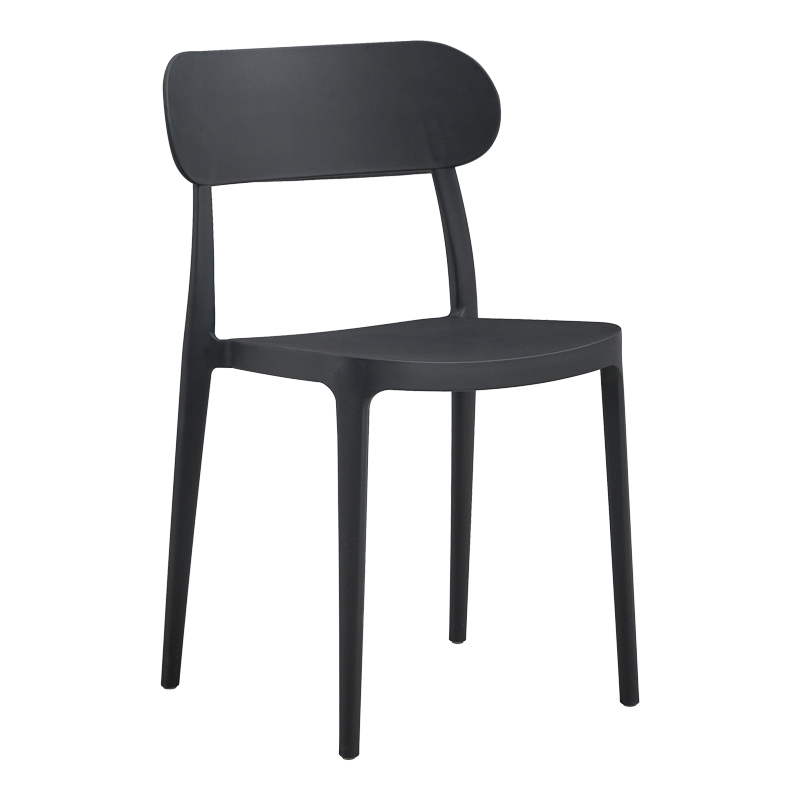 Καρέκλα Amvroan στοιβαζόμενη pakoworld με UV protection ανθρακί pp 51x49x79.5εκ Καρέκλα Amvroan στοιβαζόμενη με UV protection ανθρακί pp 51x49x79.5εκ - Image 1