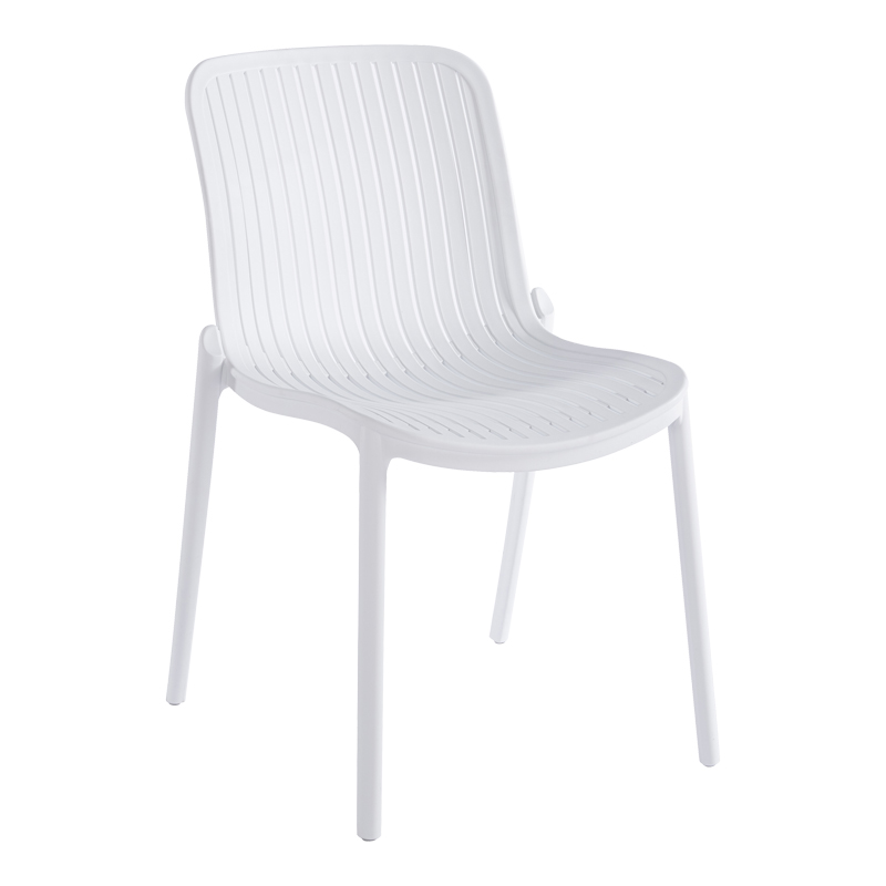 Καρέκλα Teragi στοιβαζόμενη pakoworld pp με UV protection λευκή 58x43.5x82εκ Καρέκλα Teragi στοιβαζόμενη pp με UV protection λευκή 58x43.5x82εκ - Image 1