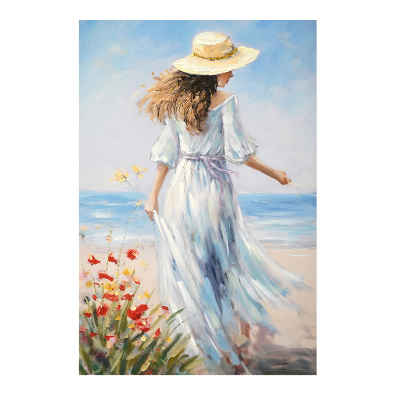 Πίνακας σε καμβά Avra Ι Inart 60x3x90εκ Πίνακας σε καμβά Avra Ι Inart 60x3x90εκ - Image 1