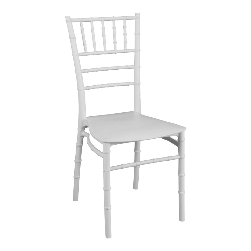 Καρέκλα Tiffany pakoworld pp σε λευκή απόχρωση 40x40x88εκ Καρέκλα Tiffany pp σε λευκή απόχρωση 40x40x88εκ - Image 1