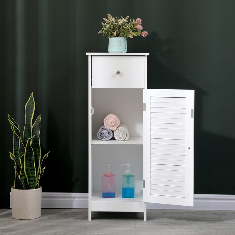Ντουλάπι-στήλη Chesy pakoworld mdf λευκό 32x30x87εκ Ντουλάπι-στήλη Chesy mdf λευκό 32x30x87εκ - Image 1