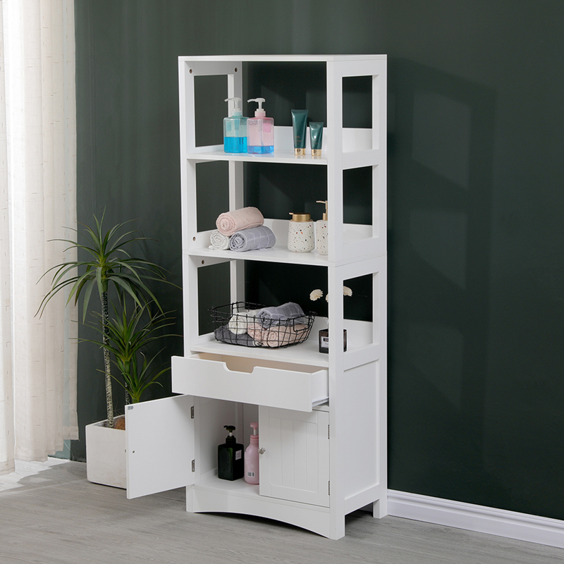 Ντουλάπι-στήλη Sejo pakoworld mdf λευκό 60x32.5x154εκ Ντουλάπι-στήλη Sejo mdf λευκό 60x32.5x154εκ - Image 1