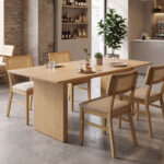 Τραπέζι Eleganza sonoma MDF 180x99x75,8εκ