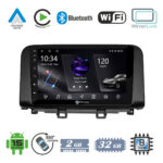 VenCore 3236-10006-0342B - Οθόνη Multimedia Android 15 10.1" PX5S Octa-Core 2GB/32GB IPS με Πρόσοψη, CarPlay, Android Auto και Υποστήριξη Κάμερας 360° για Hyundai Kona 2018-2023 – Μαύρη