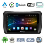 VenCore 3236-10007-0446B - Οθόνη Multimedia Android 15 9" 9109A MTK6762 Octa-Core 2GB/32GB IPS με Πρόσοψη, CarPlay, Android Auto και Υποστήριξη Κάμερας Οπισθοπορείας AHD για Nissan NV350 2012-2017 – Μαύρη
