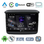 VenCore 3236-10005-0314B - Οθόνη Multimedia Android 15 9" PX5S Octa-Core 2GB/32GB IPS με Πρόσοψη, CarPlay, Android Auto και Υποστήριξη Κάμερας 360° για Mitsubishi 200 Pajero Sport 2006-2015 – Μαύρη